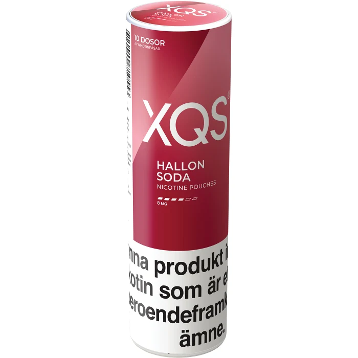 XQS Hallonsoda 8mg Stock