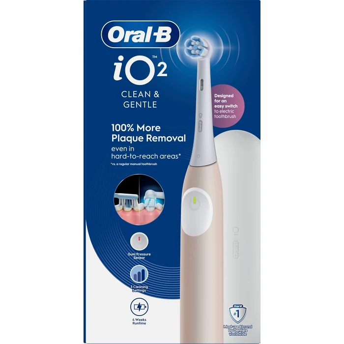 Eltandborste iO2 Rosa