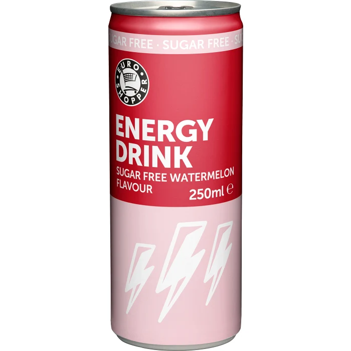 Energidryck Watermelon Sockerfri  25cl Euro Shopper