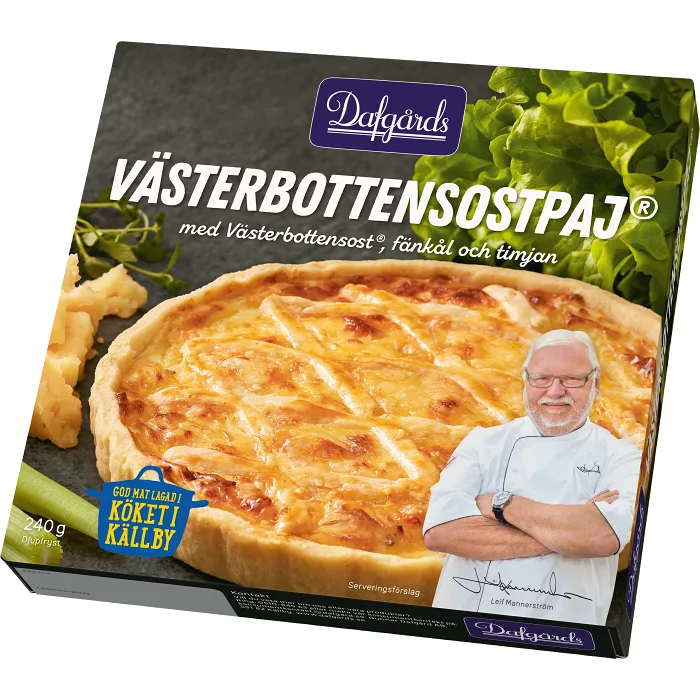 Västerbottensostpaj 240g Dafgårds