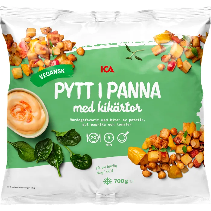 Pytt i panna Vegansk 700g ICA