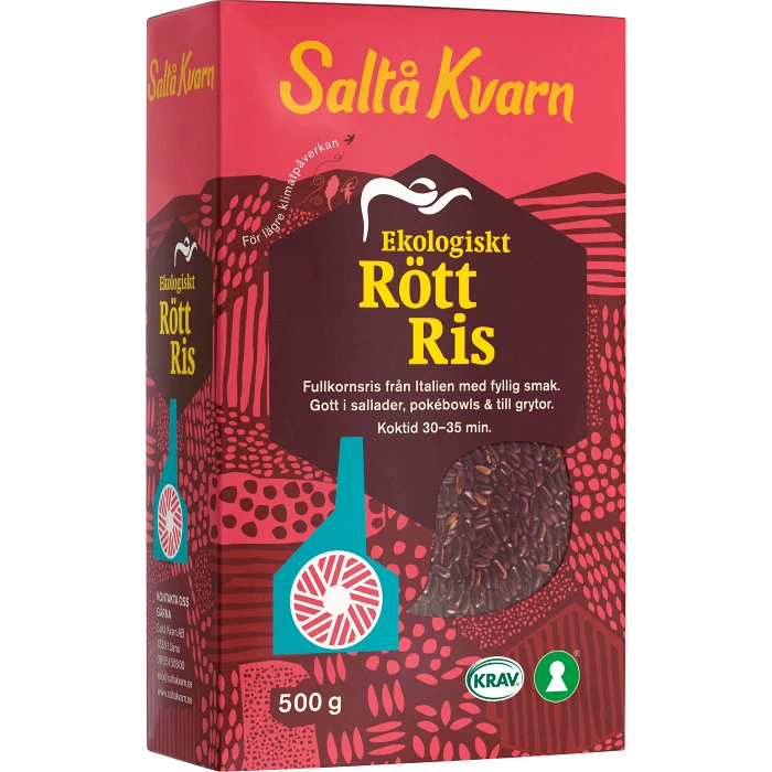 Rött ris 500g Saltå Kvarn