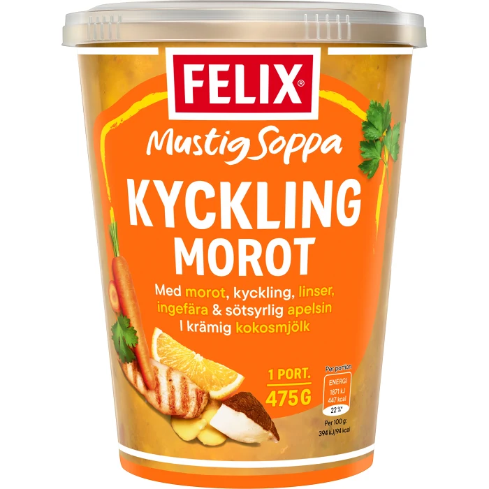 Kyckling Morotssoppa 475g Felix