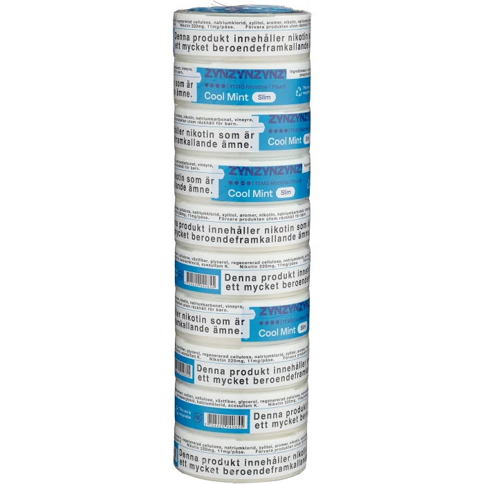 Zyn Cool Mint Slim 11mg S4 Stock