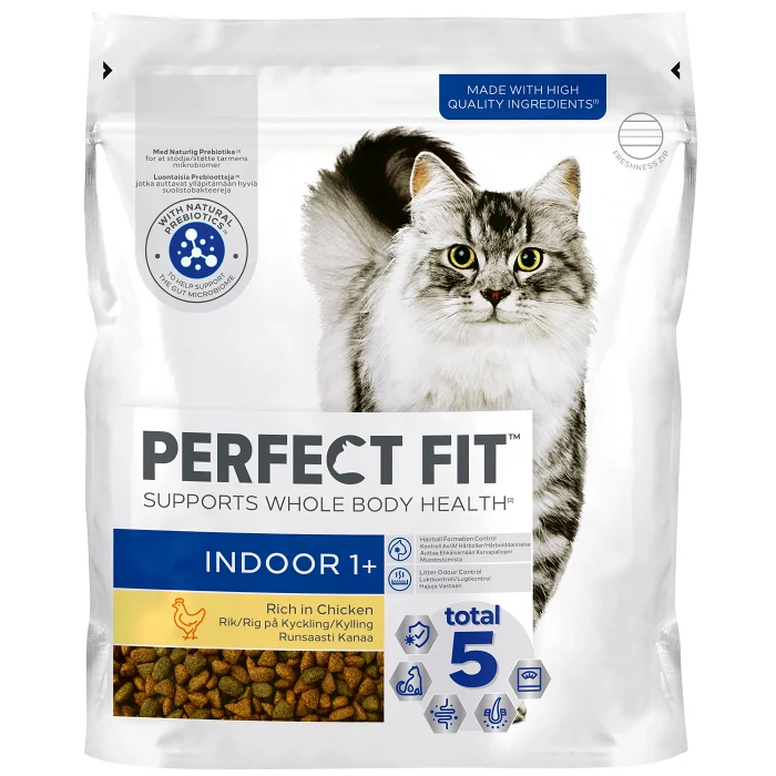 Kattmat torr Katt Indoor 750g Perfect Fit