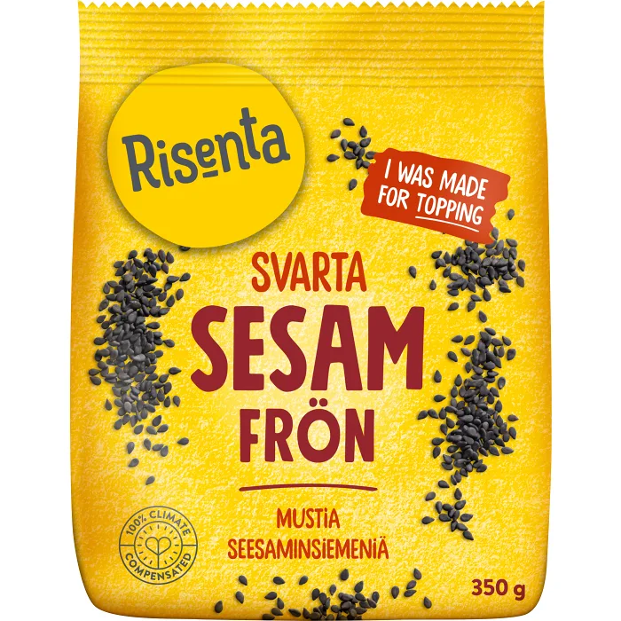 Svarta Sesamfrön 350g Risenta