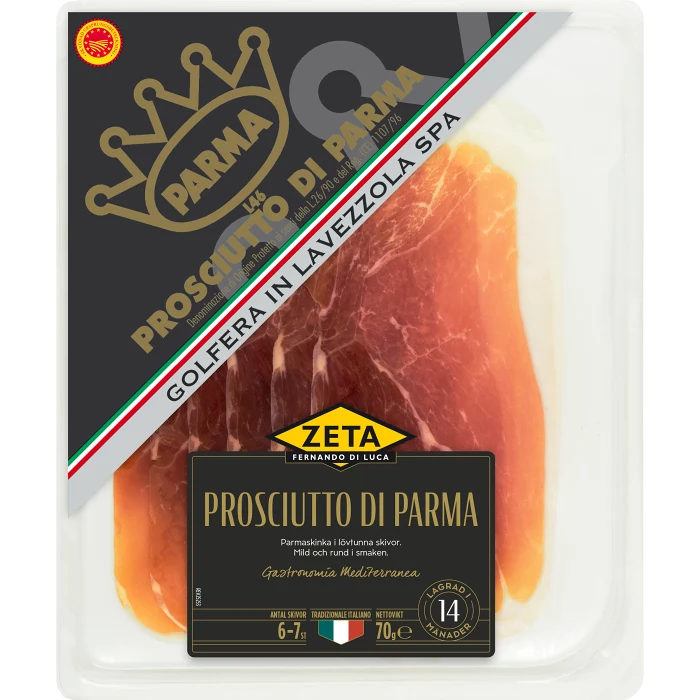 Prosciutto Di Parma 70g Zeta