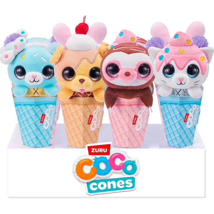 Mjukis Dessert 18cm 1-p Coco Cones