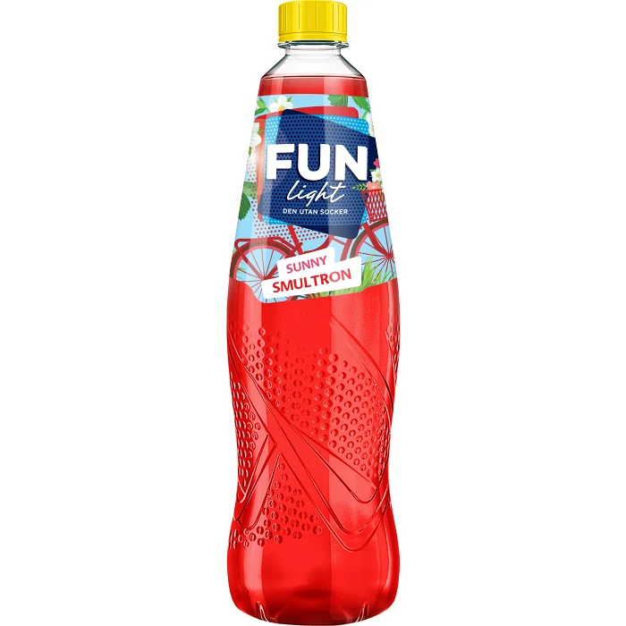 Dryck, light Sunny Smultron 1L Fun Light