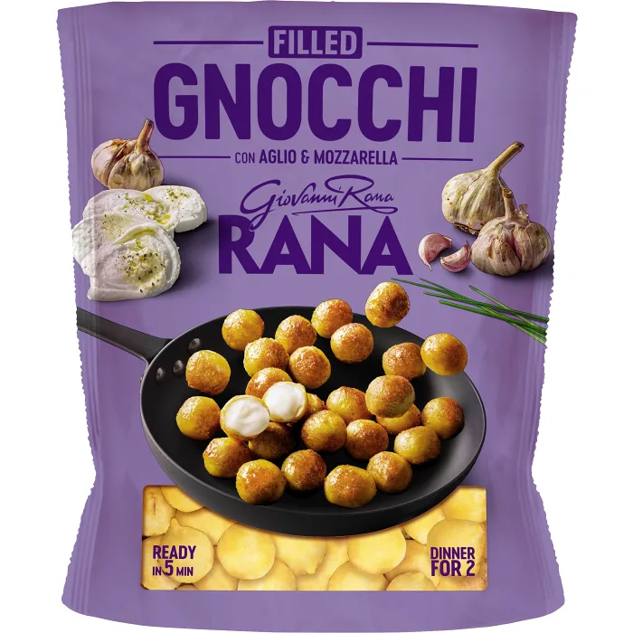 Färsk Pasta Fylld Gnocchi Vitlök Mozzarella 280g Rana