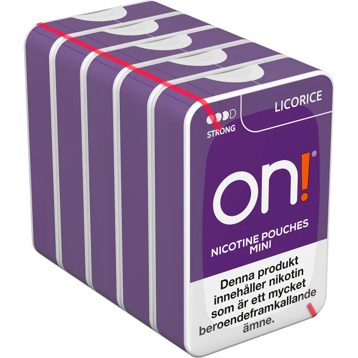 on! Licorice 6mg Stock