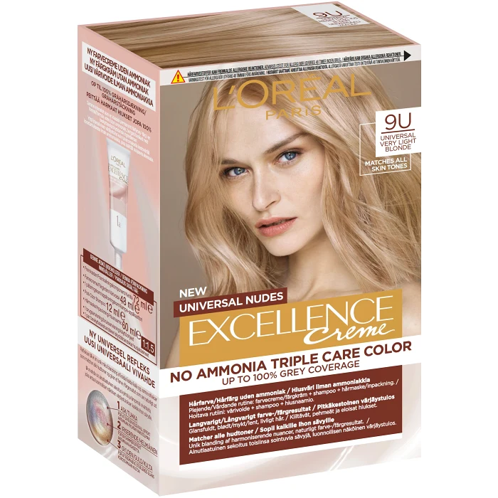 Hårfärg Universal Nudes Very Light Blonde 1-p Excellence