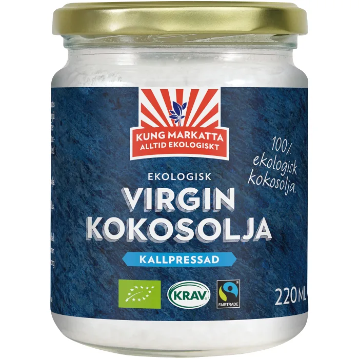 Kokosolja 220 ml Kung markatta