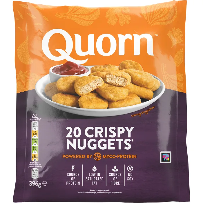 Vegetariska Crispy nuggets 396g Quorn