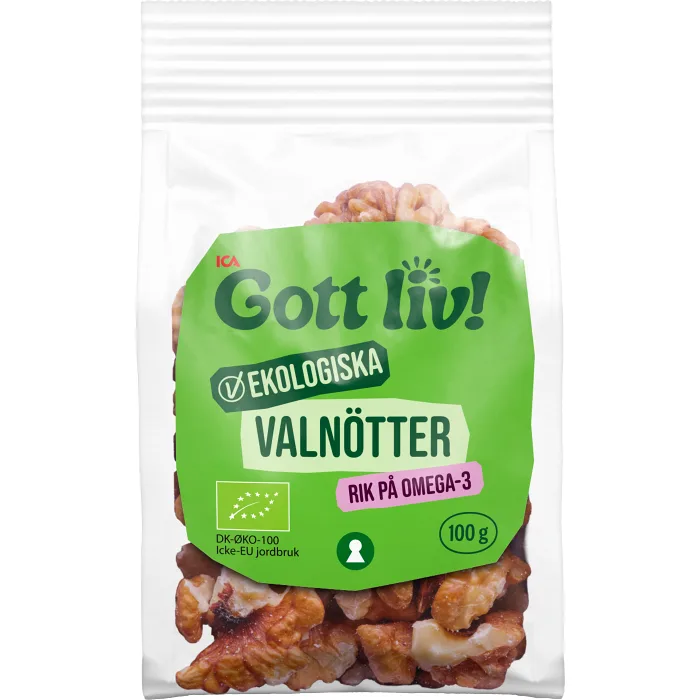 Valnötter Ekologisk 100 g ICA I love eco