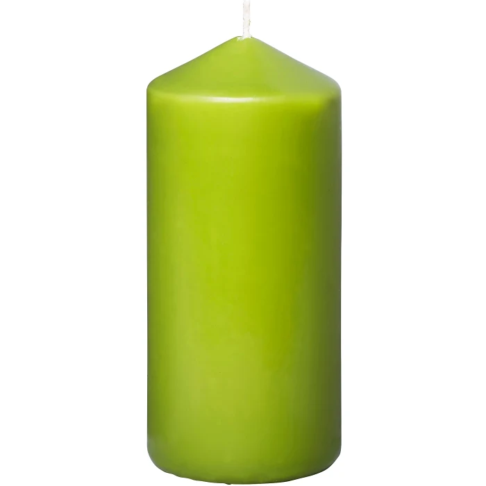 Blockljus Grön 15cm ICA