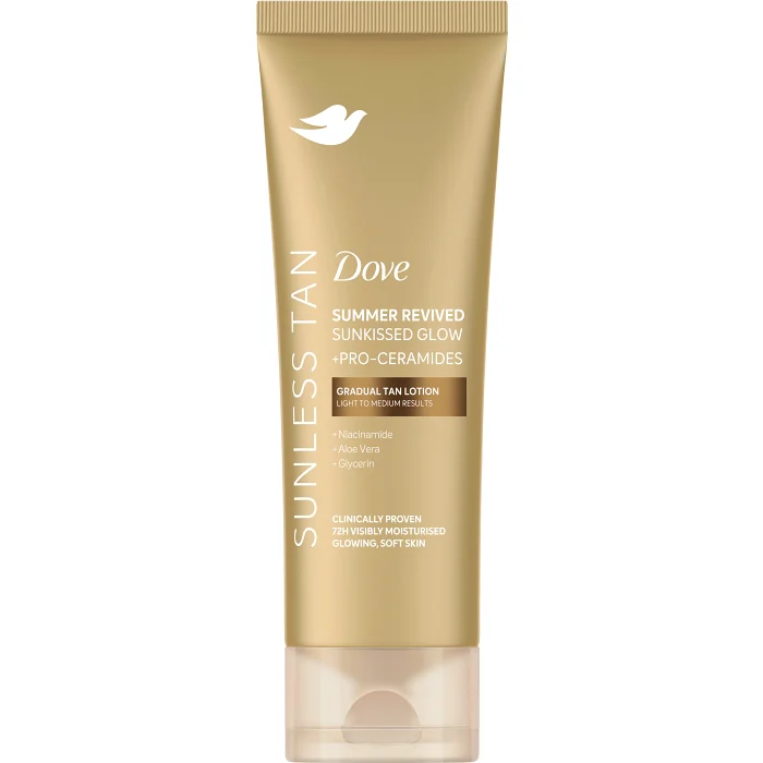 Brun utan Sol Summer Revived Gradual Tanning Lotion light-to-medium 200ml Dove