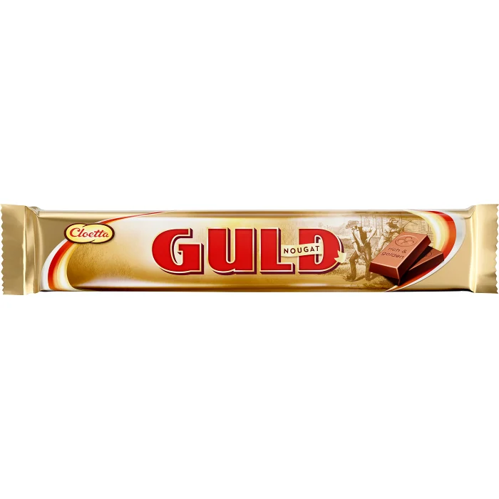 Guldnougat Dubbel 50g Cloetta