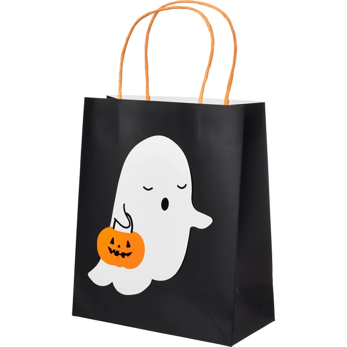 Presentpåse Treat Ghost 19x22 cm