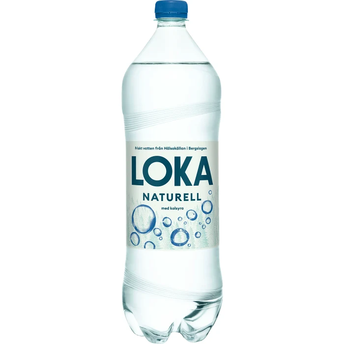 Vatten Kolsyrat Naturell 1.5l Loka
