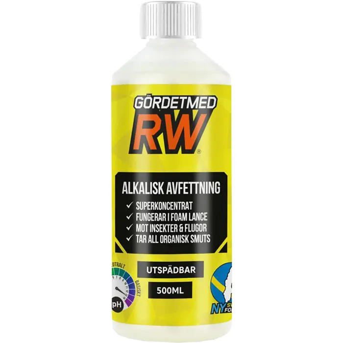 Avfettning alkalisk 500ml RW
