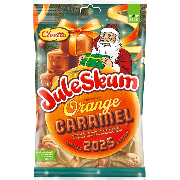 Juleskum Orange Caramel 100g Cloetta