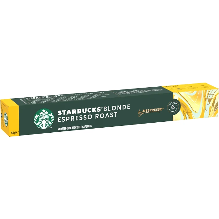 Kaffekapslar Blonde Espresso Roast 10-p Starbucks