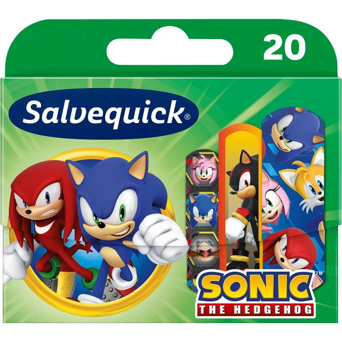 Plåster Barn Sonic 20-p Salvequick