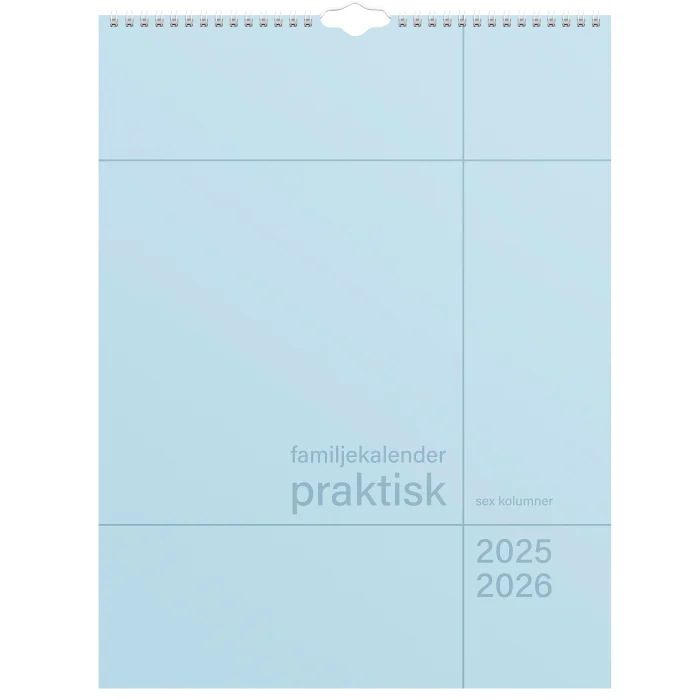 Familjekalender 25/26 Praktisk
