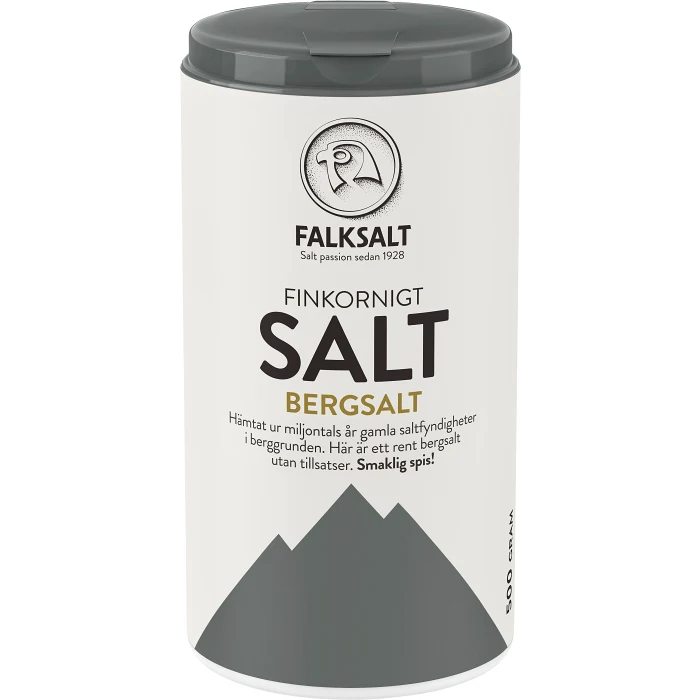 Bergsalt finkornig 500g Falksalt