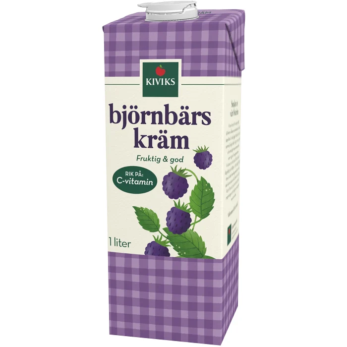 Björnbärskräm 1l Kiviks