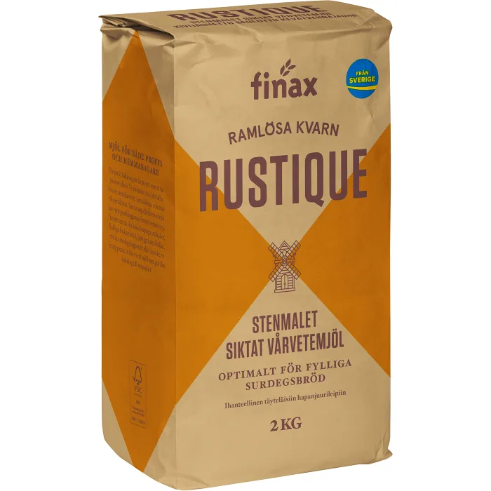 Vetemjöl Rustique 2kg Ramlösa Kvarn