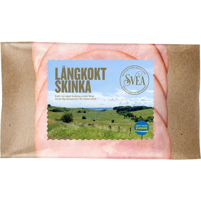 Skinka Långkokt 100g Svea