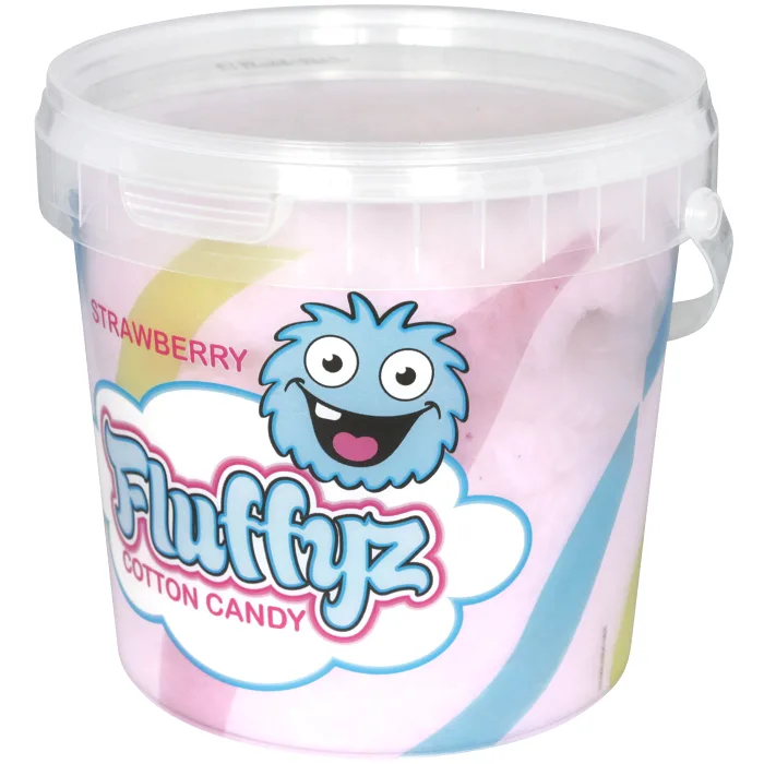 Sockervadd Jordgubb 50g Fluffyz