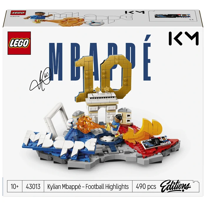 LEGO Editions Kylian Mbappé - fotbollshöjdpunkter 43013