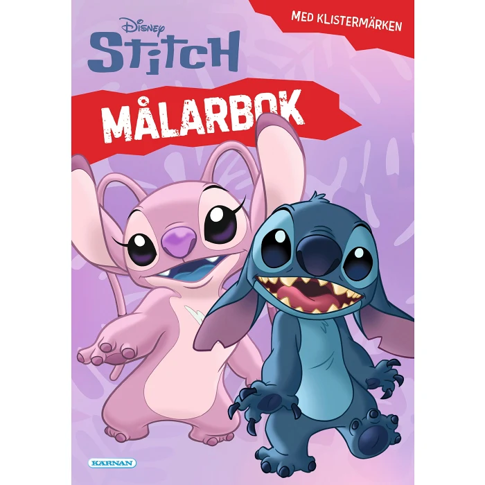 Målarbok Stitch