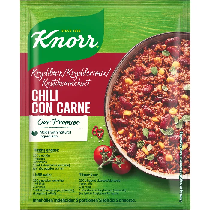 Matmix Chili Con Carne Mix For Meal 47g Knorr