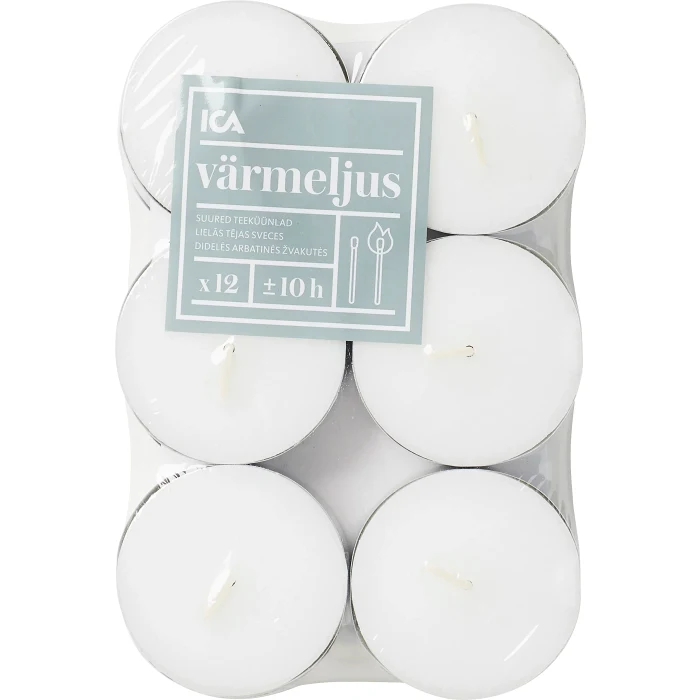Värmeljus Stora 12-p ICA