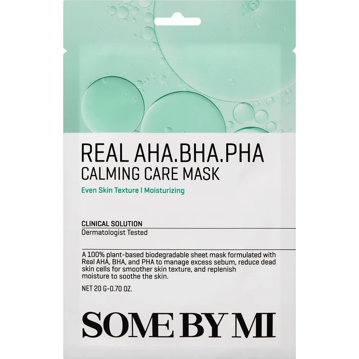 Ansiktsmask Real Aha-Bha-Pha Calming Care Mask 1-p Some By Mi