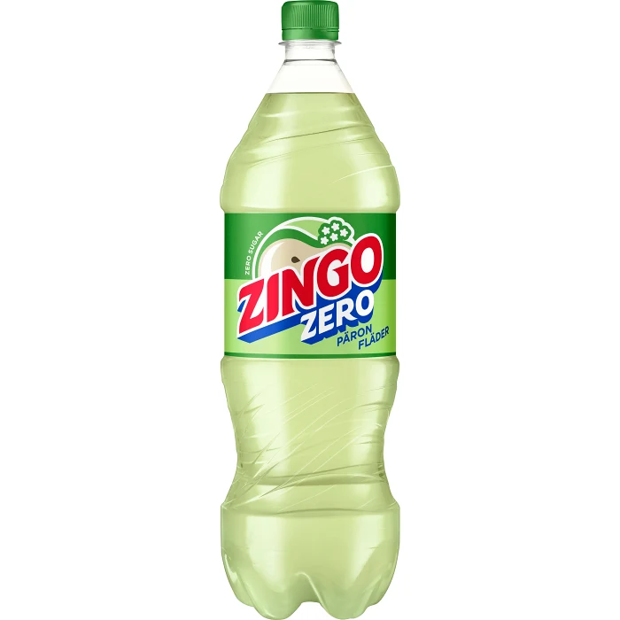 Läsk Zero Päron Fläder 1.5l Zingo