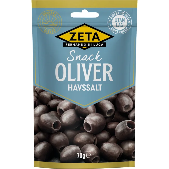 Snack Oliver Havssalt 70g Zeta