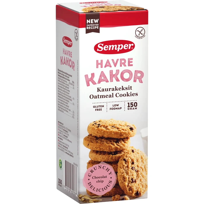 Havrekakor Glutenfri 150g Semper