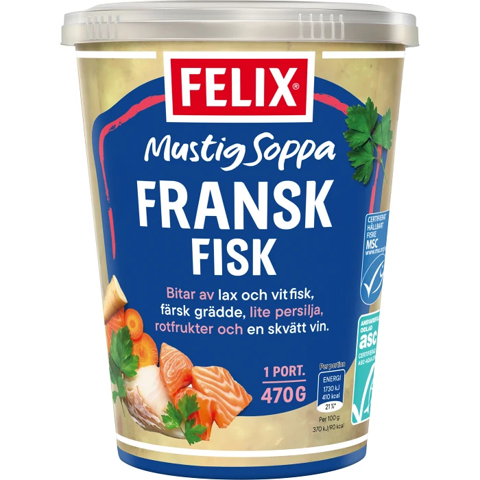 Fisksoppa Fransk 470g Felix