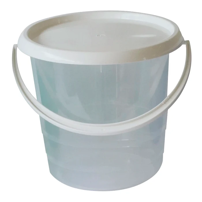 Hink med lock Vit 5l Nordiska Plats AB