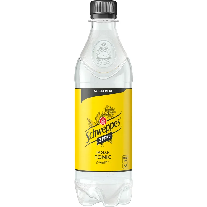 Schweppes Indian Tonic Zero 50cl Pet.
