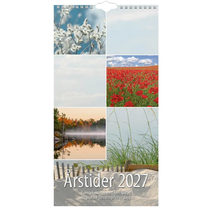 VäggKalender Familj Årstider 2027