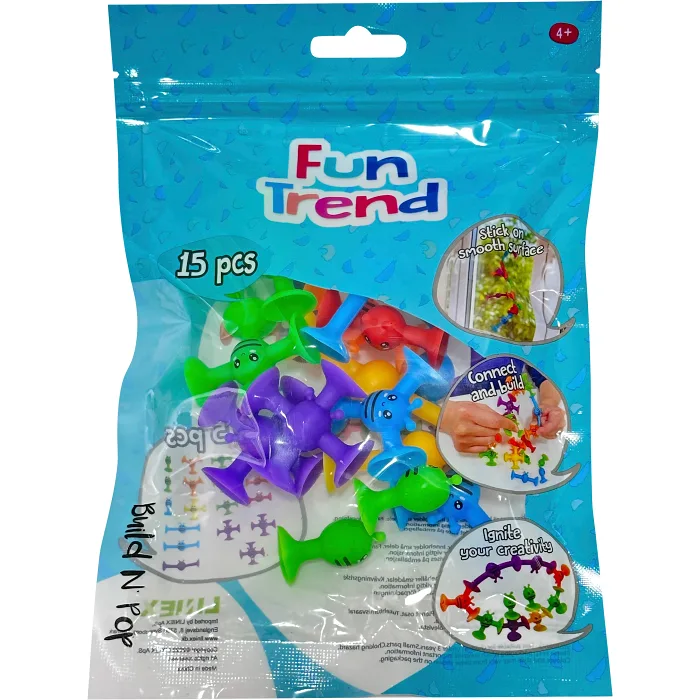 Fidget Build ´N´ Pop 15-p Fun Trend