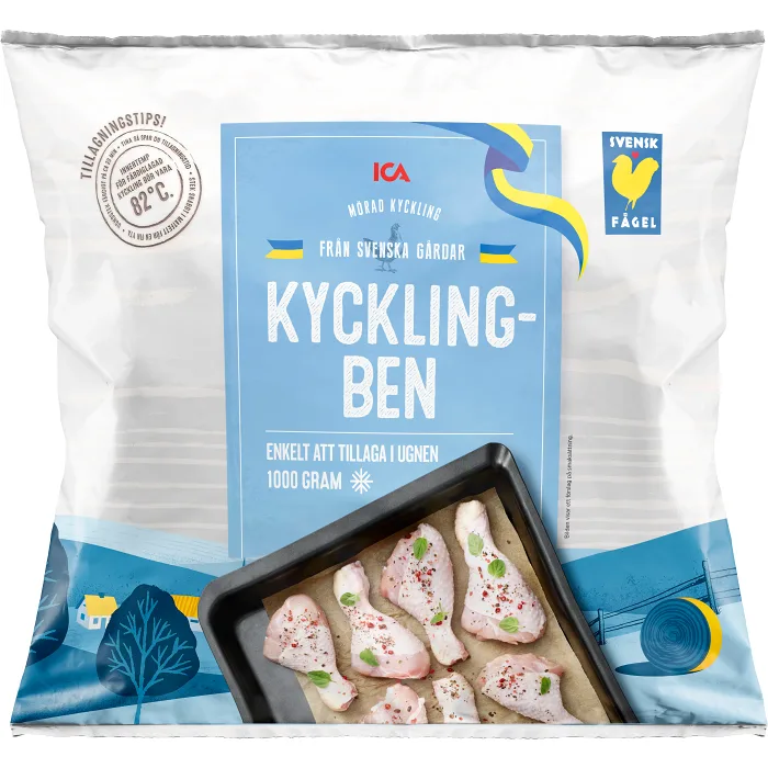 Kycklingklubba 1kg ICA