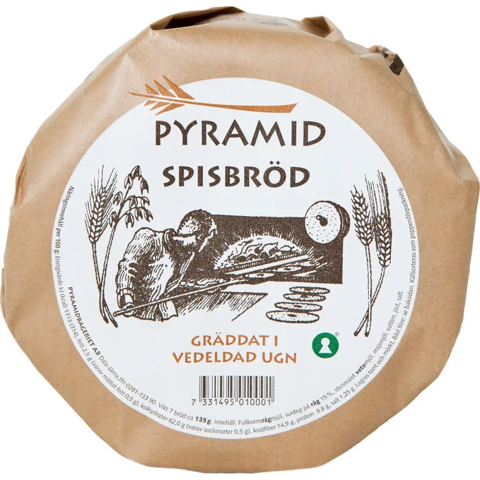 Spisbröd 135g Pyramid