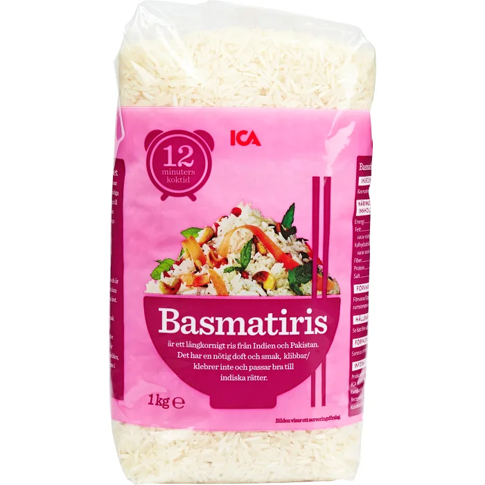 Basmatiris 1kg ICA Asia